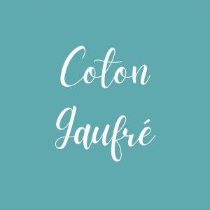 Coton Gaufré