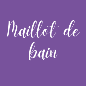 Maillot de Bain