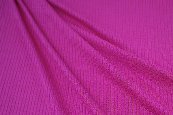 rib rayon fuschia main