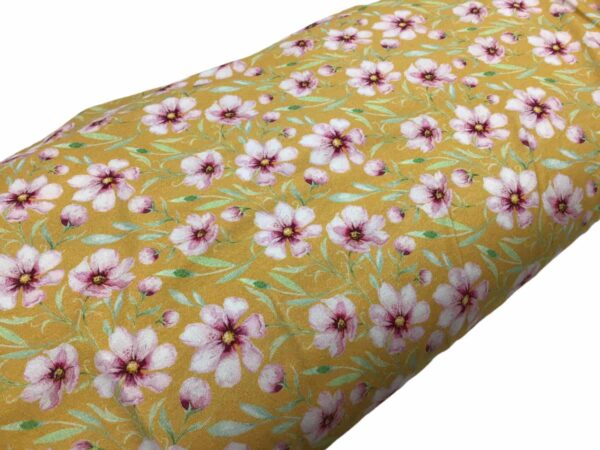 Jersey Organique Blossom Ocre