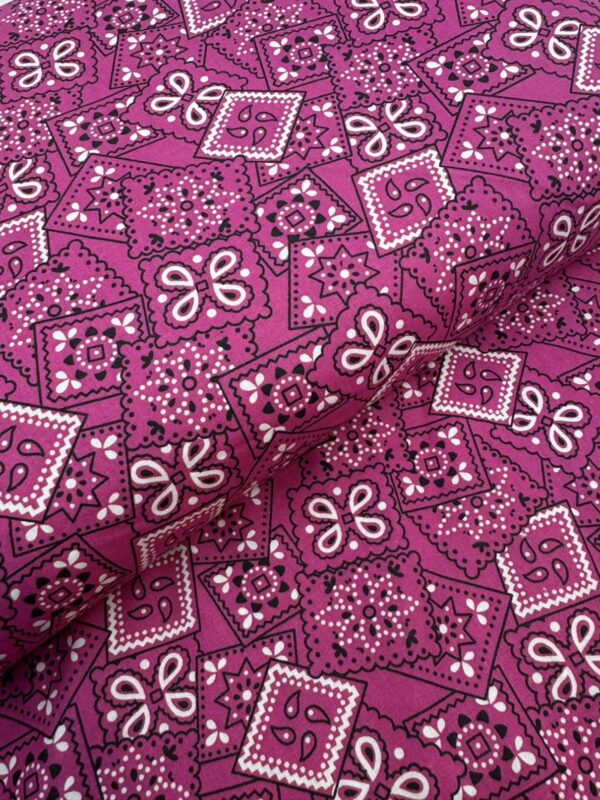 Coton Bandanas Fushia