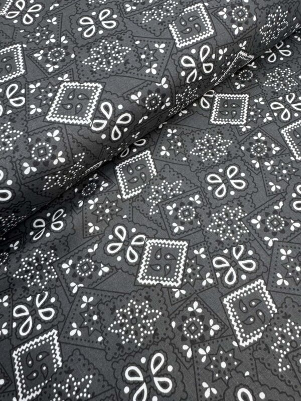 Coton Bandanas Charcoal