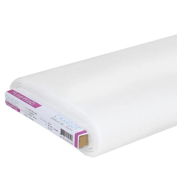 FuseWeb Entoilage Thermocollant Double Face Blanc